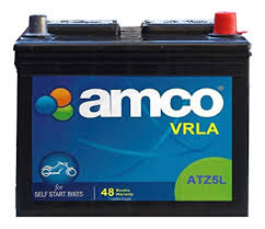 ATZ4l ATZ-VRLA Black 4Amps Battery For 2 Wheelers